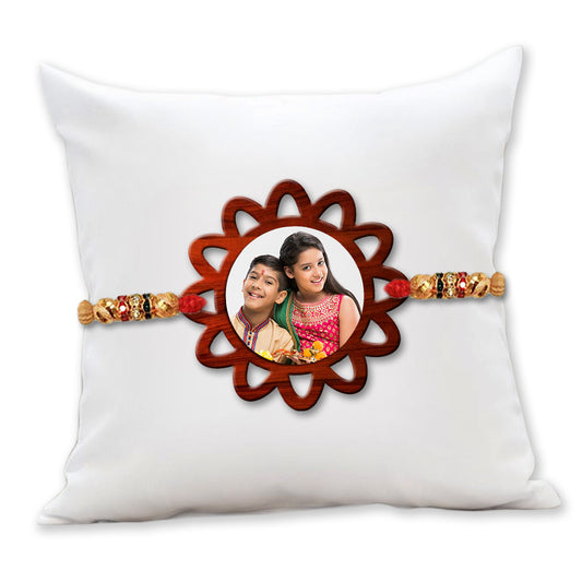 Star Shape Photo Rakhi R005