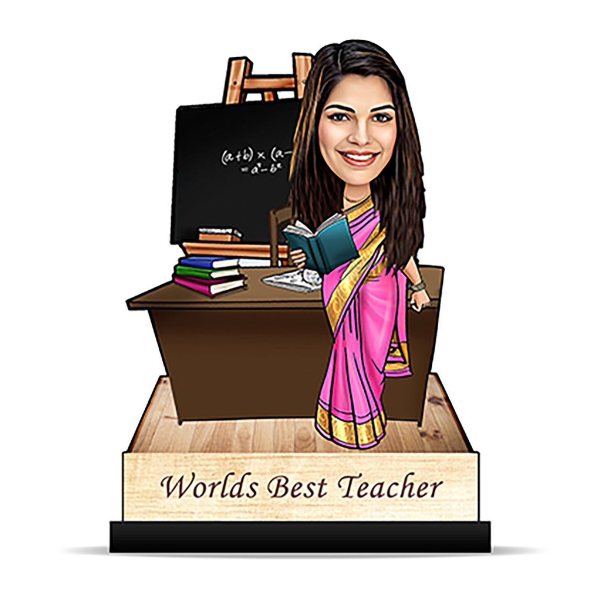 Female Teacher Caricature C366