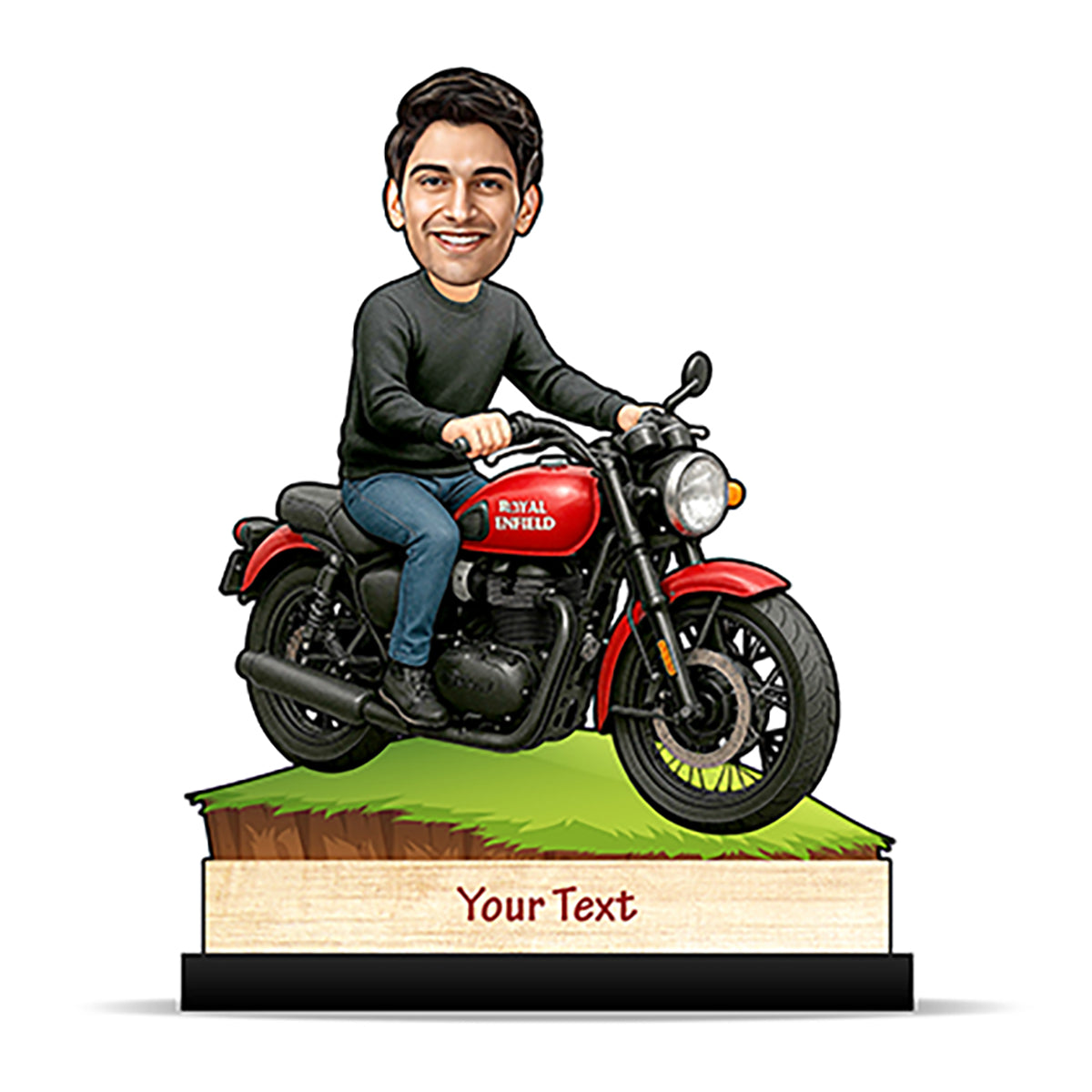 Bike Rider Caricature C375
