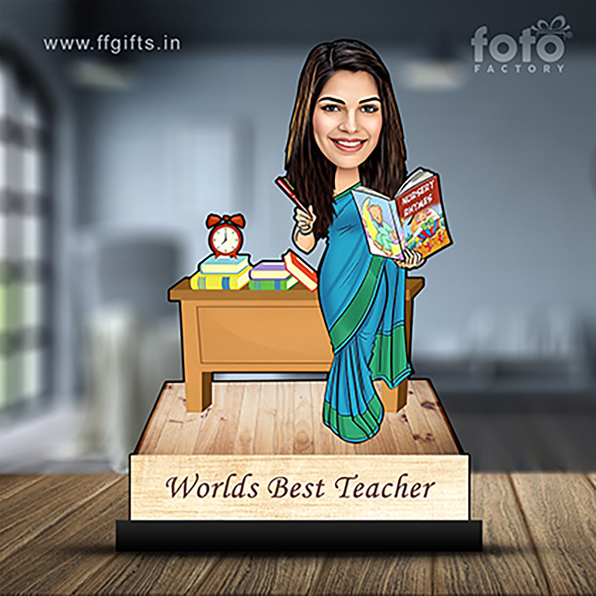 Female Teacher Caricature C367