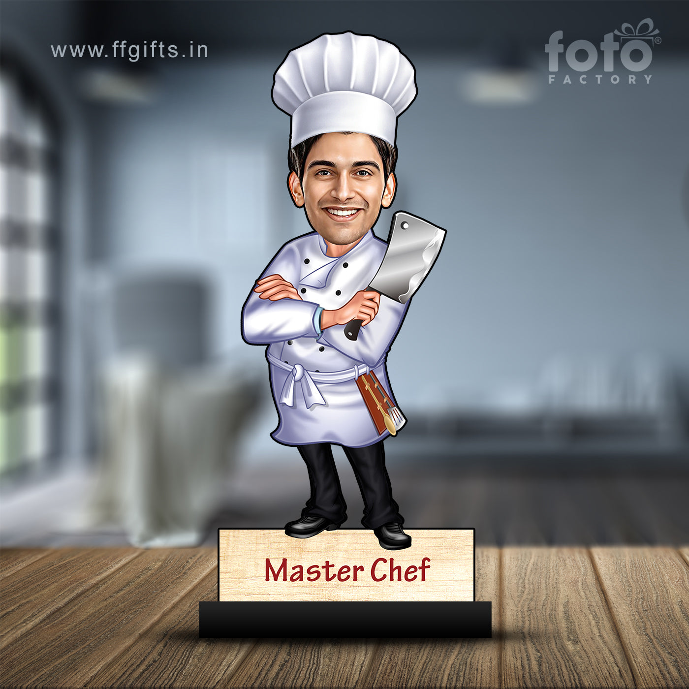 Male Chef Caricature C405