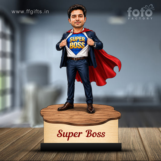 Personalized Super Boss Caricature C813
