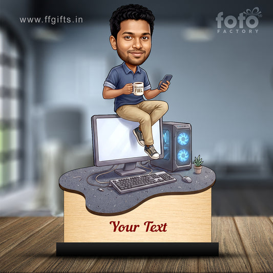 Personalized IT Professional Caricature C1001