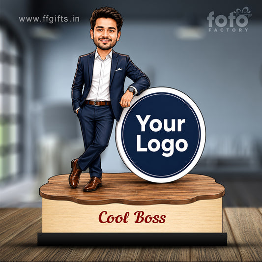 Personalized Cool Boss Caricature C812