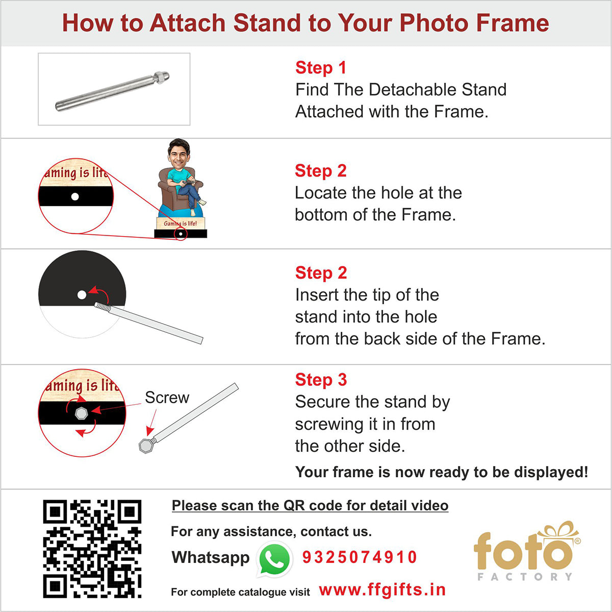 Family of 4 Caricature