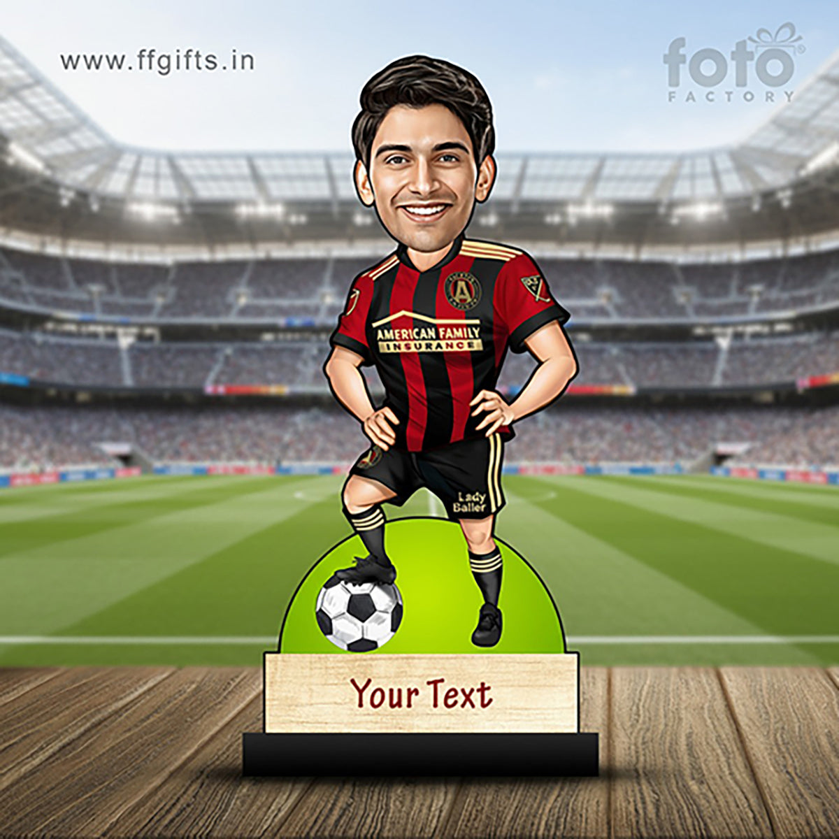 Football Player Caricature C417