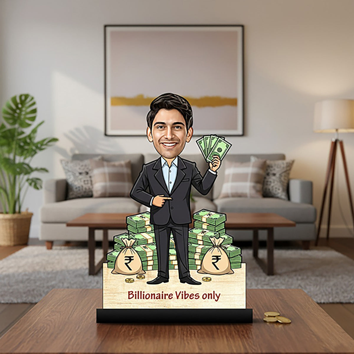 Male Businessman Entrepreneur Caricature C422