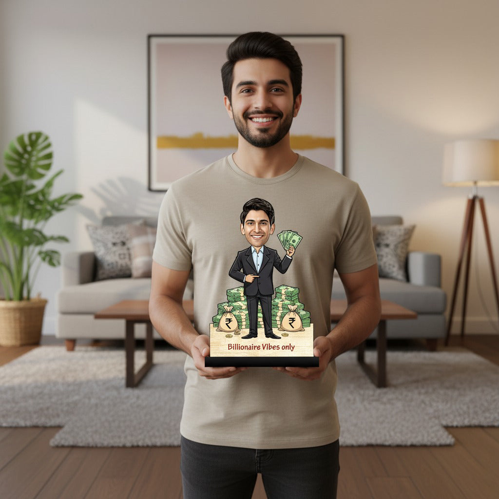 Male Businessman Entrepreneur Caricature C422