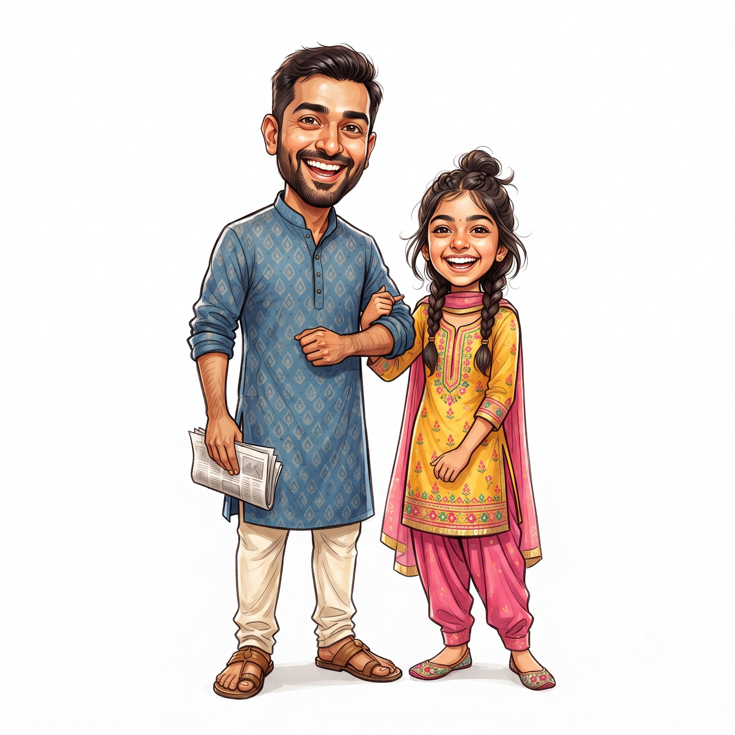 Father & Daughter