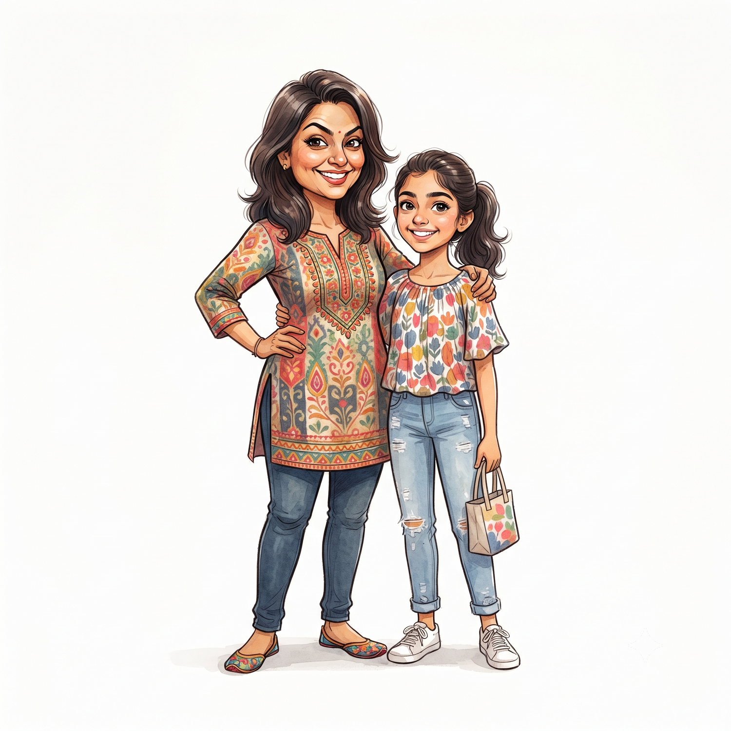 Mother & Daughter