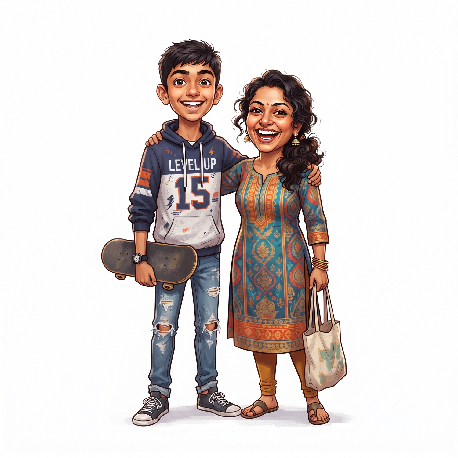 Mother & Son