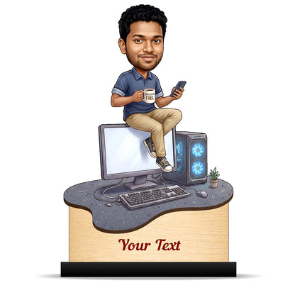 Personalized IT Professional Caricature C1001