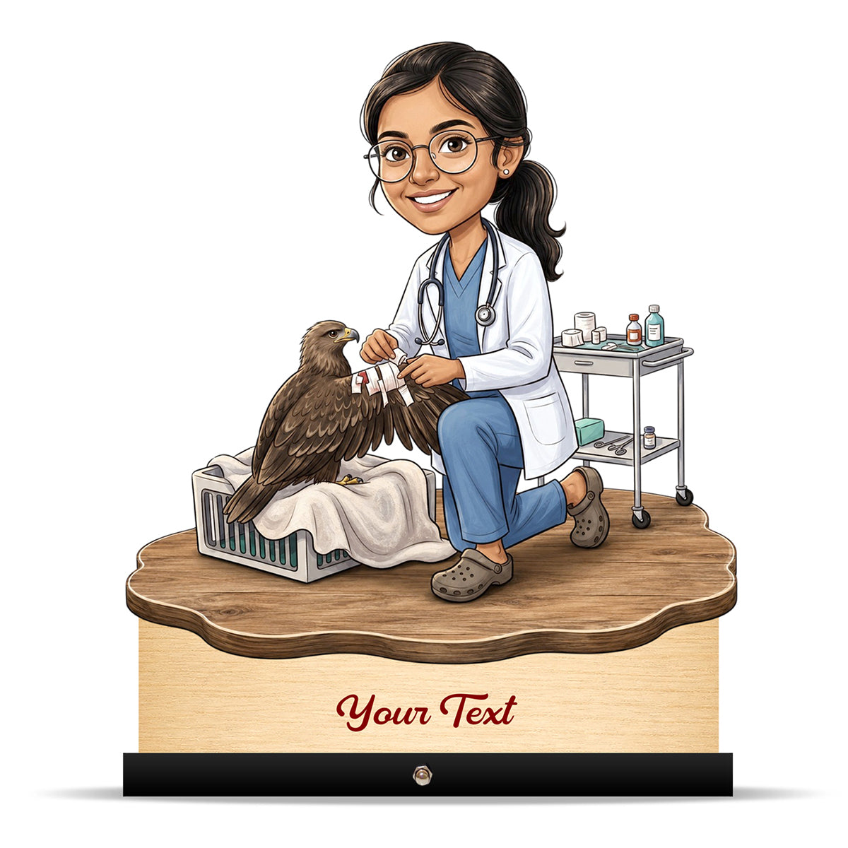 Veterinary Doctor Caricature C719
