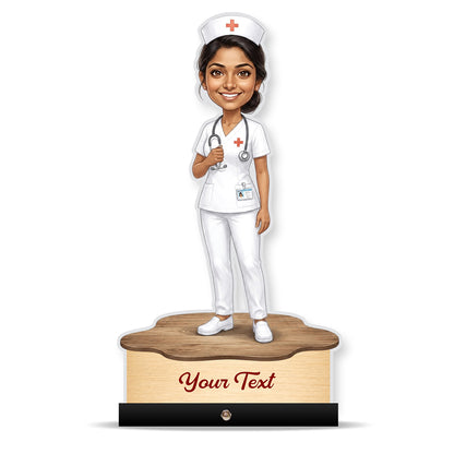 Medical Nurse Caricature C736