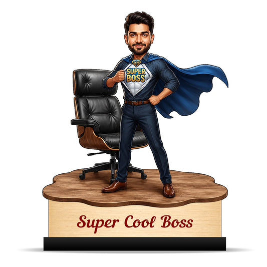 Personalized Super Boss Caricature C817