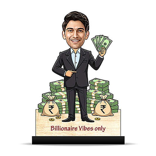 Male Businessman Entrepreneur Caricature C422