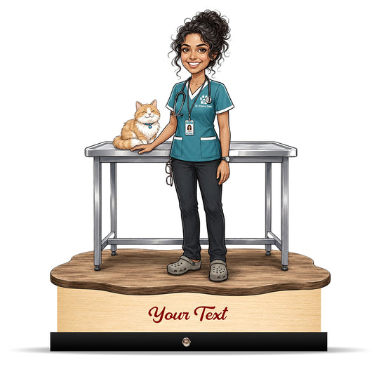 Veterinary Doctor Caricature C728