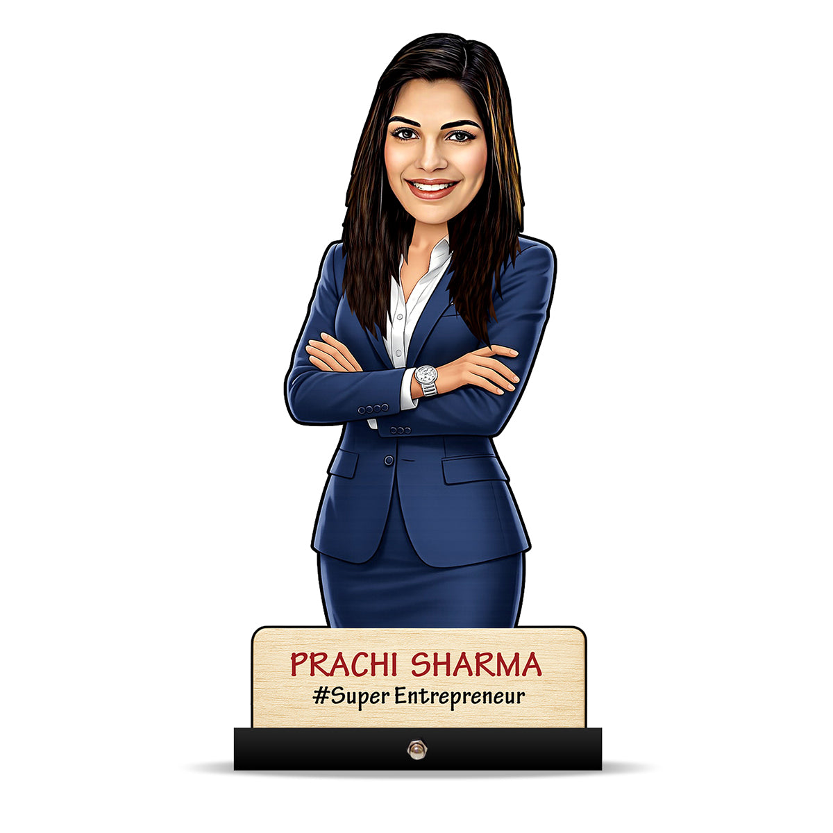 Corporate Female Caricature C424