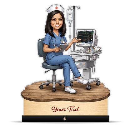 Medical Nurse Caricature C755