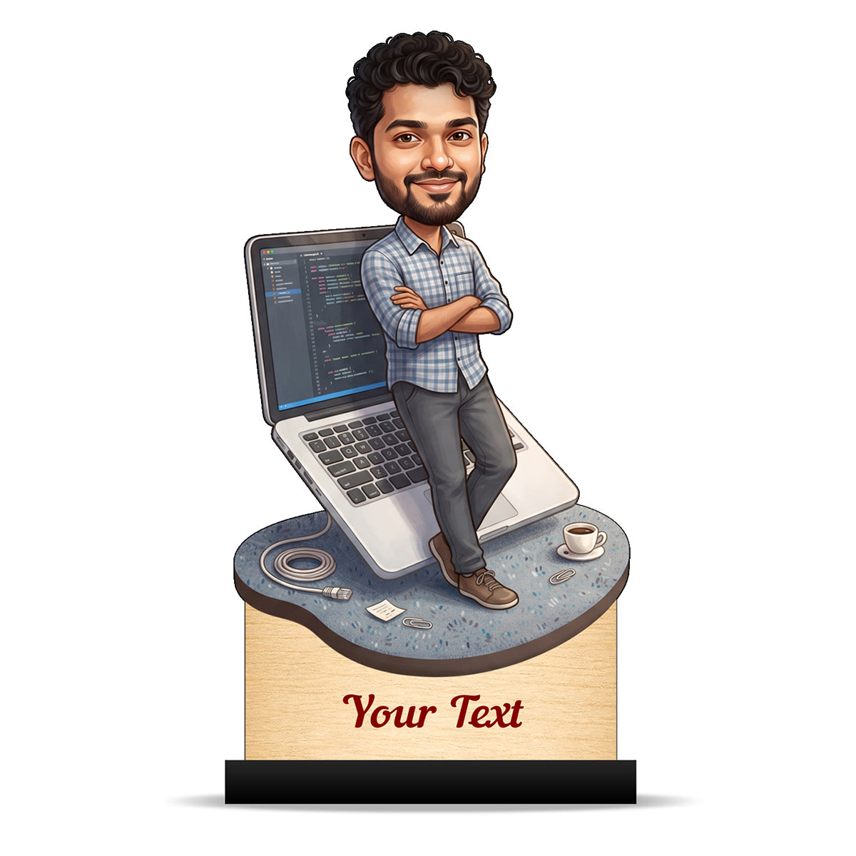 Personalized IT Professional Caricature C986