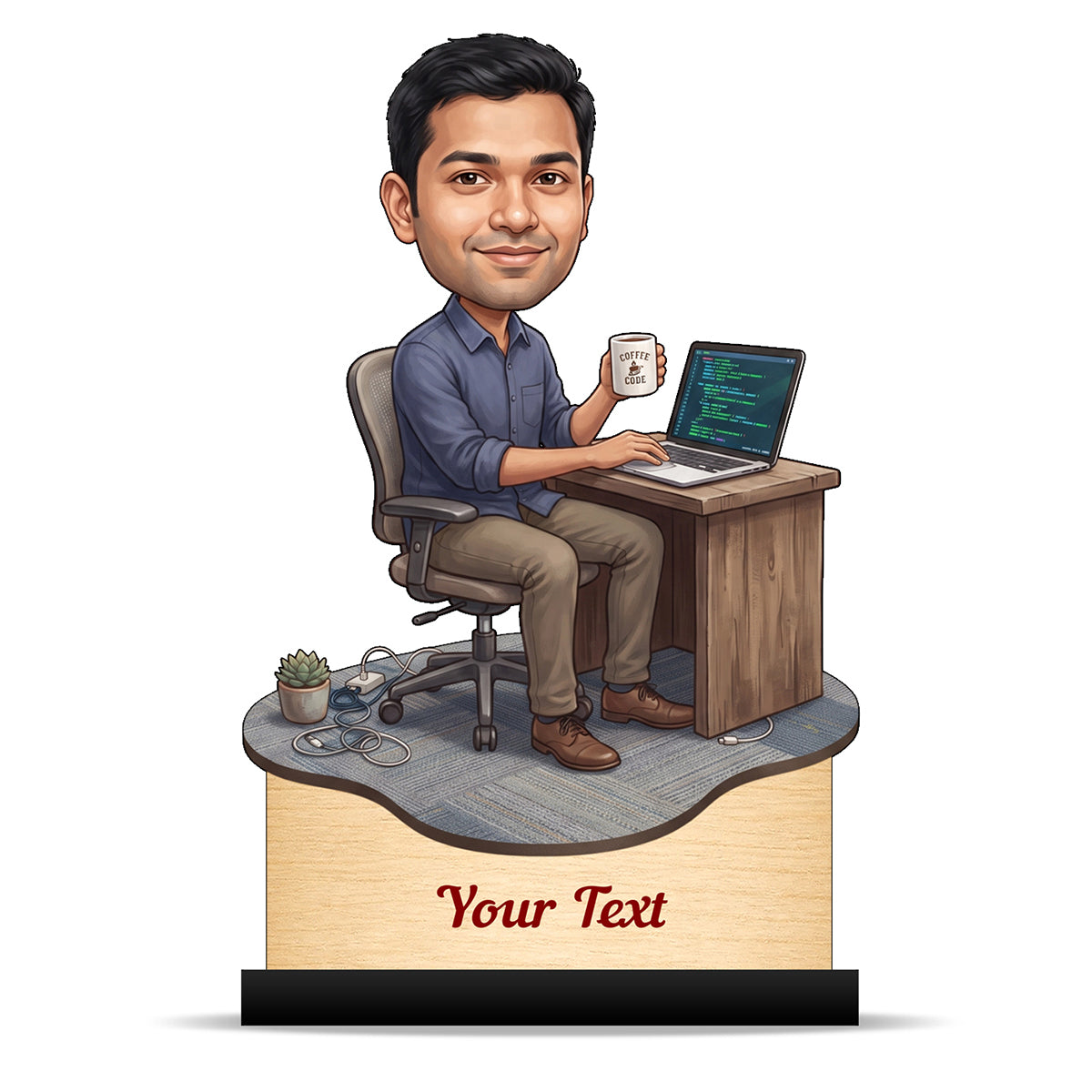 Personalized IT Professional Caricature C985
