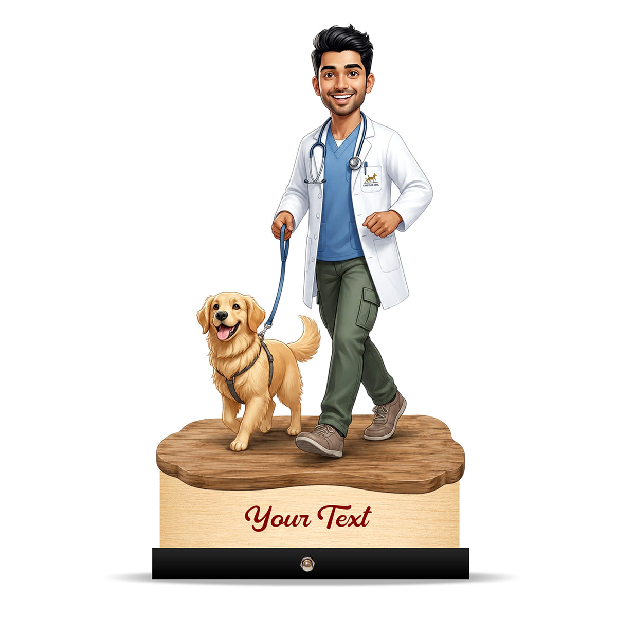 Veterinary Doctor Caricature C689