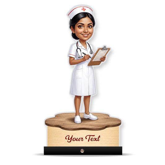 Medical Nurse Caricature C738