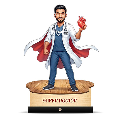 Cardiologist Doctor Caricature C496