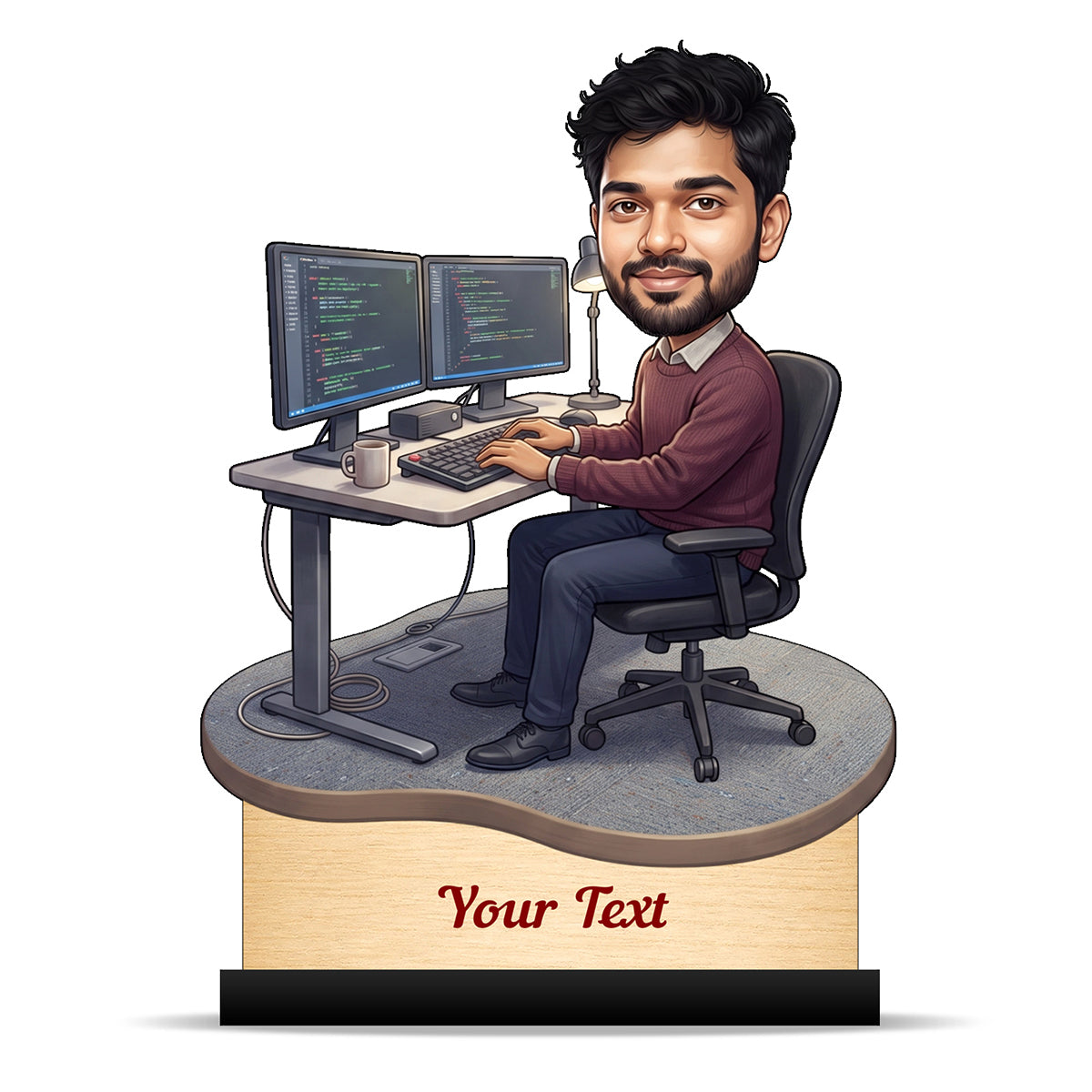 Personalized IT Professional Caricature C991