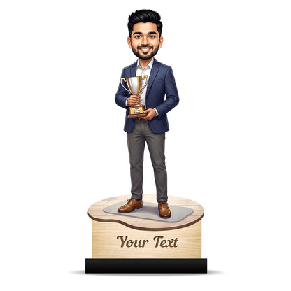Personalized Work Anniversary Male Caricature C1113