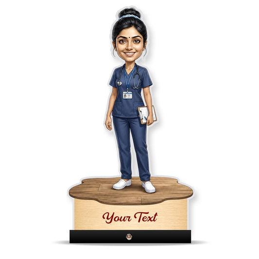 Medical Nurse Caricature C734