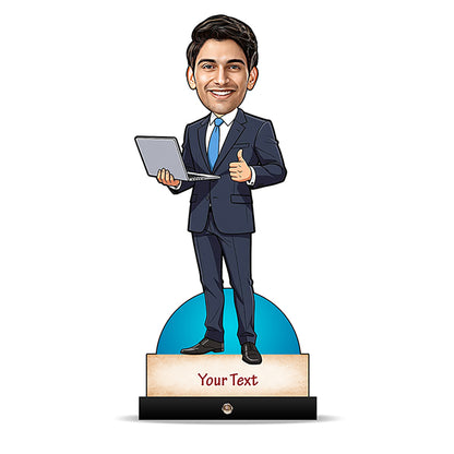 Corporate Male Caricature C430