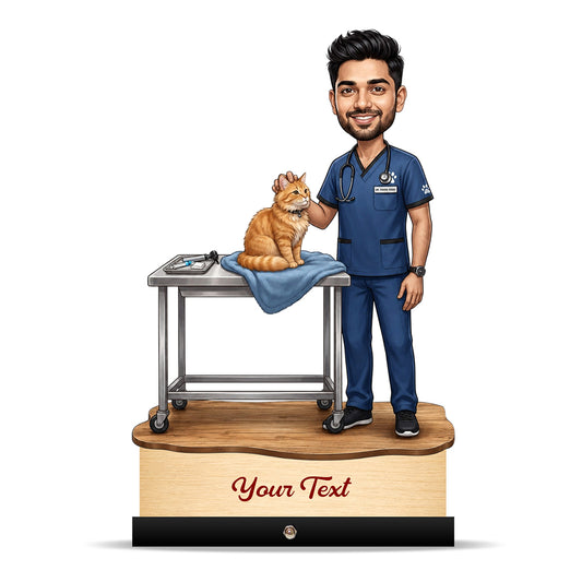 Veterinary Doctor Caricature C681