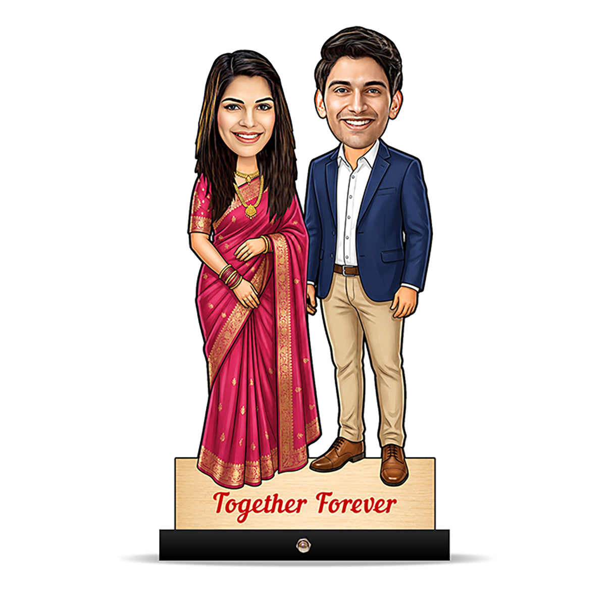 Married Couple Caricature C438