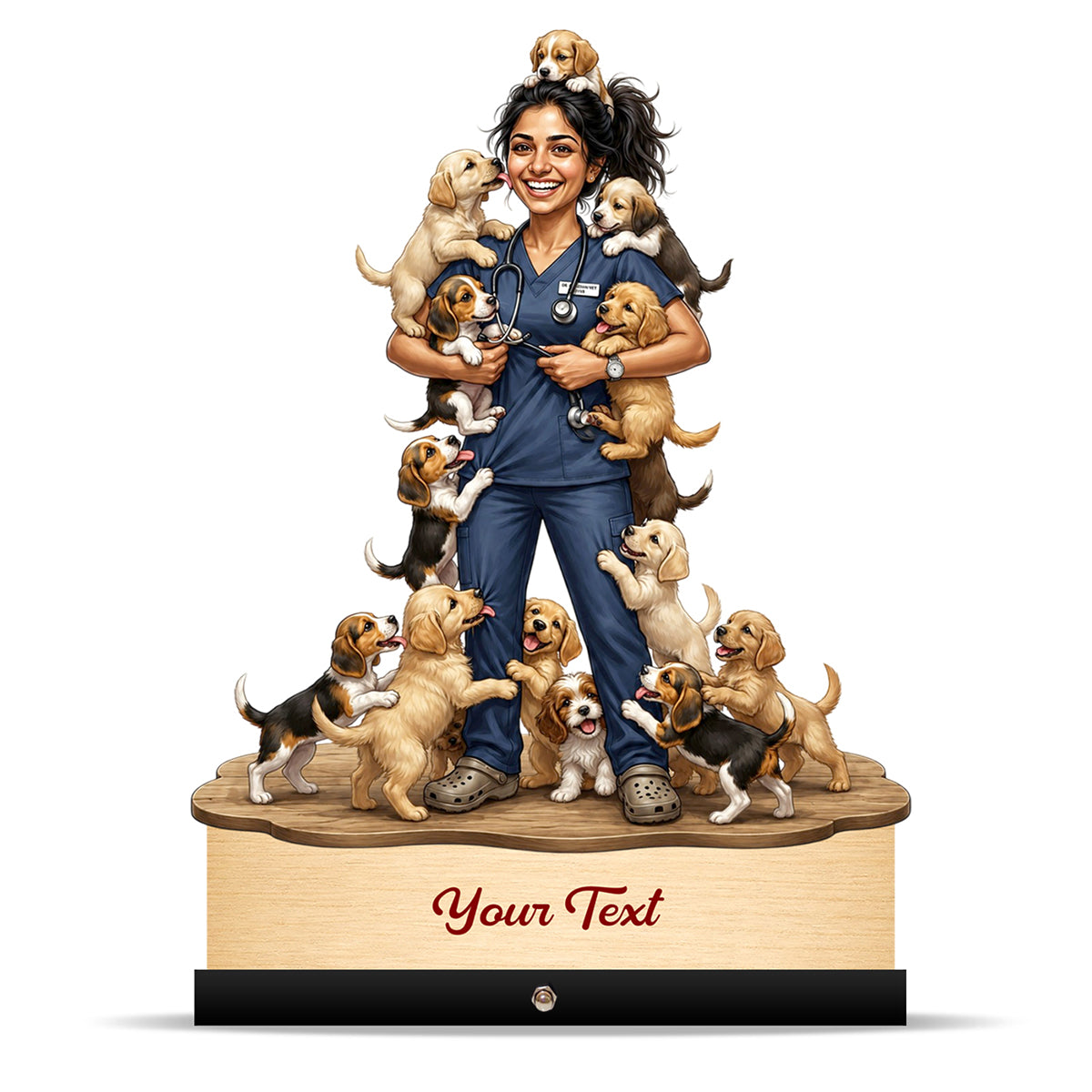 Veterinary Doctor Caricature C702