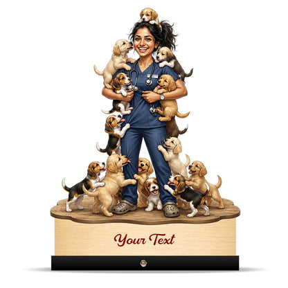 Veterinary Doctor Caricature C702