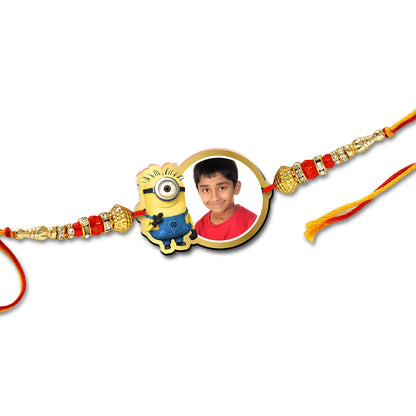 Minions Kids Photo Rakhi R016