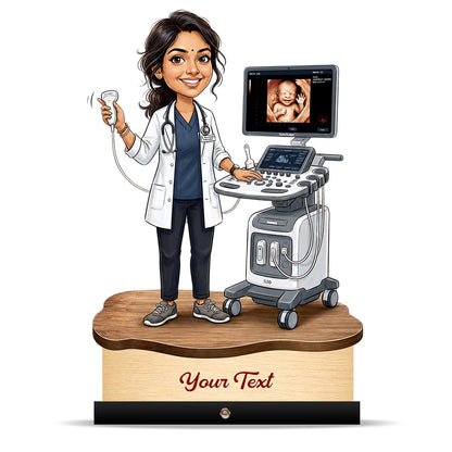 Gynecologist Doctor Caricature C635