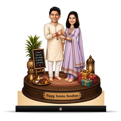 Raksha Bandhan Caricature C471
