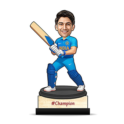 Cricket Player Caricature C380