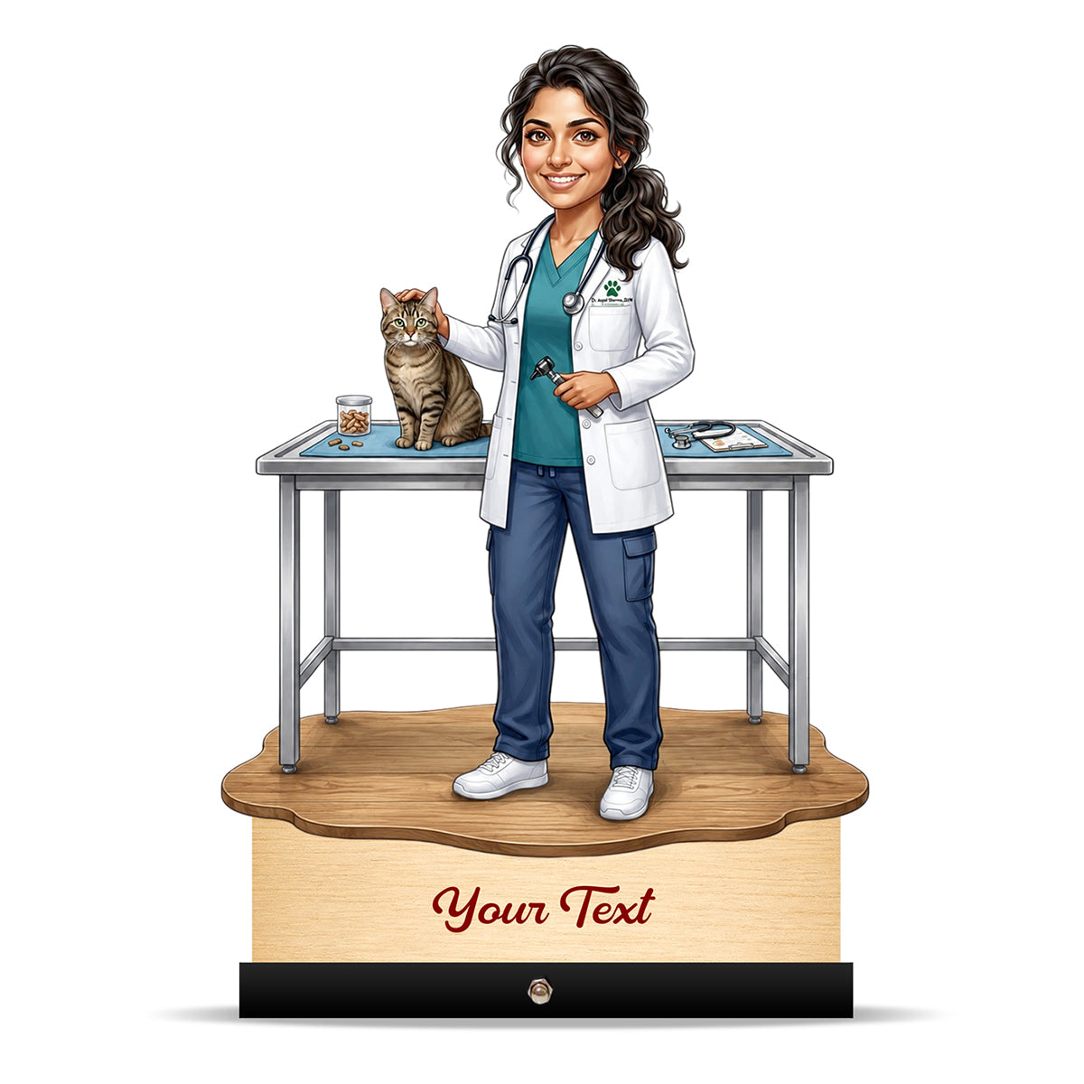 Veterinary Doctor Caricature C678