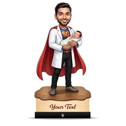 Gynecologist Doctor Caricature C634