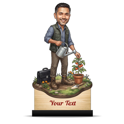 Personalized Male Retirement Caricature C1037
