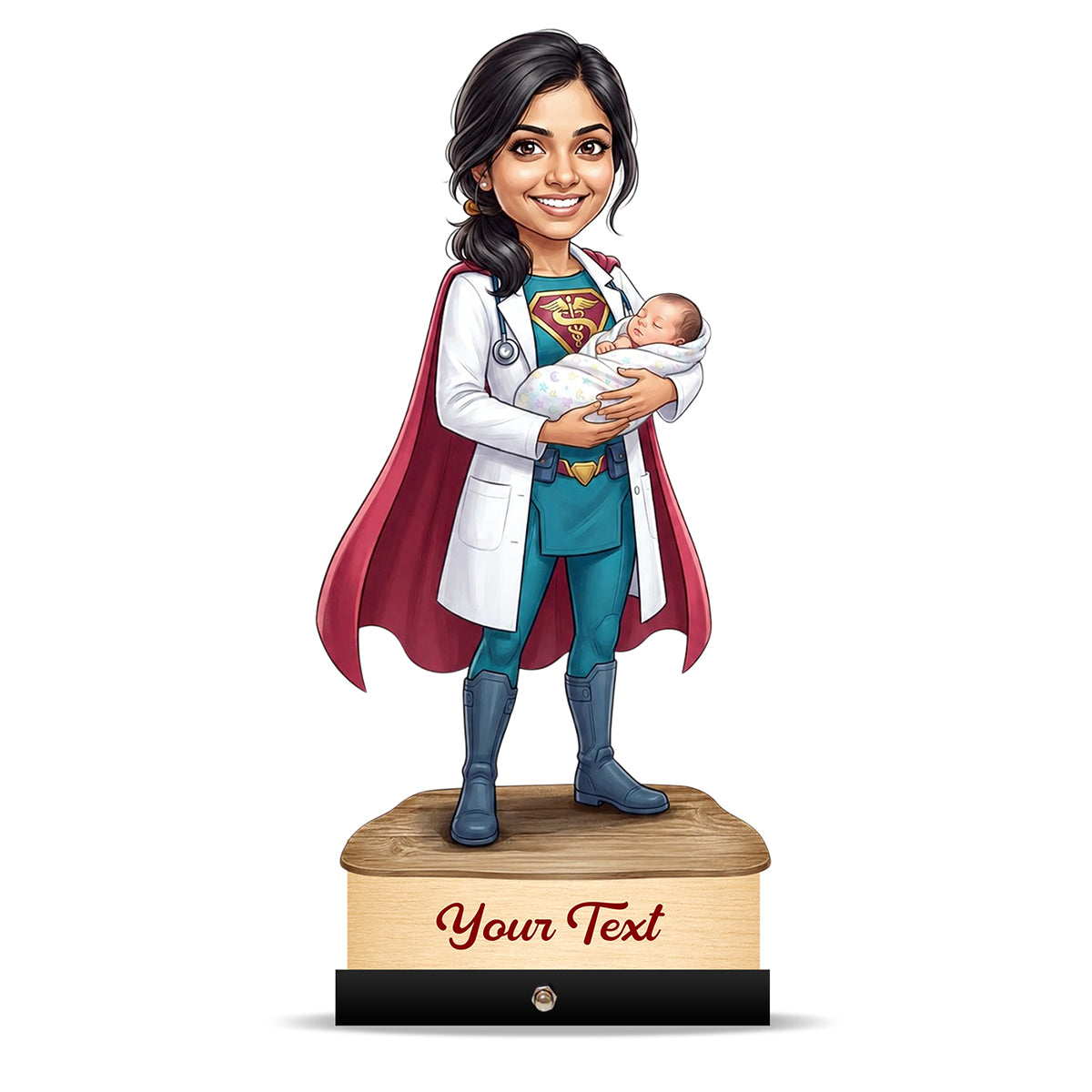 Gynecologist Doctor Caricature C619