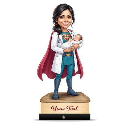 Gynecologist Doctor Caricature C619
