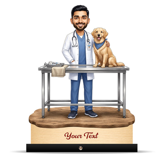 Veterinary Doctor Caricature C692
