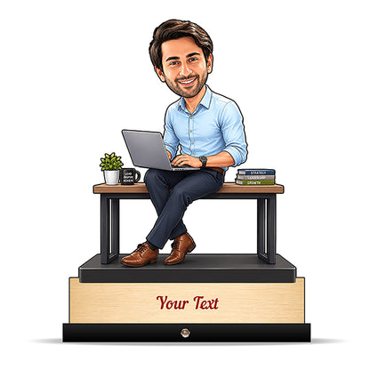 Corporate Male Caricature C465
