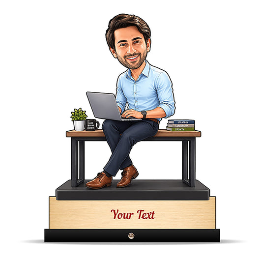 Corporate Male Caricature C465