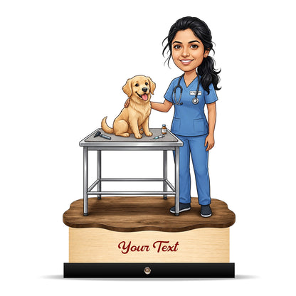 Veterinary Doctor Caricature C697