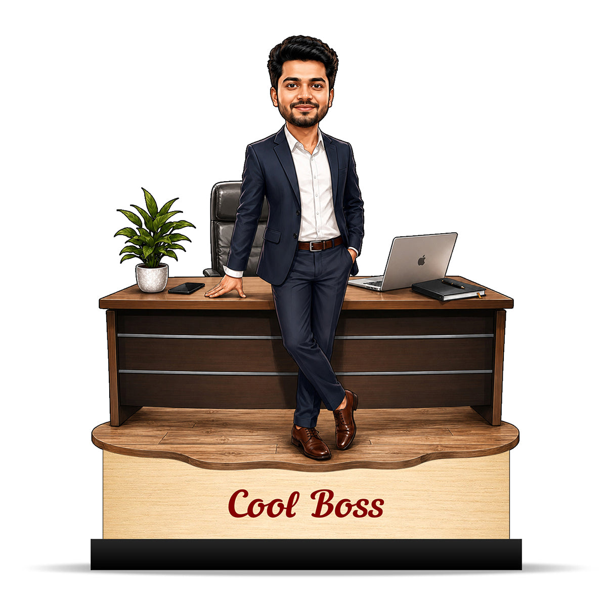Personalized Cool Boss Caricature C809
